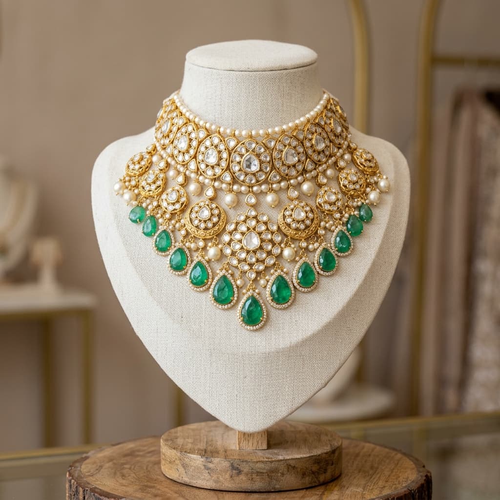 Heavy Bridal Necklace